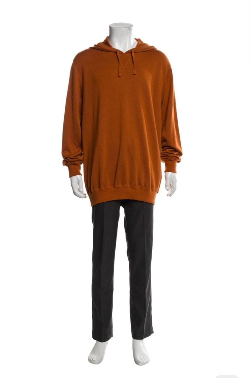 Dolce & Gabbana Cashmere Mock Neck Long Sleeve Hoodie
